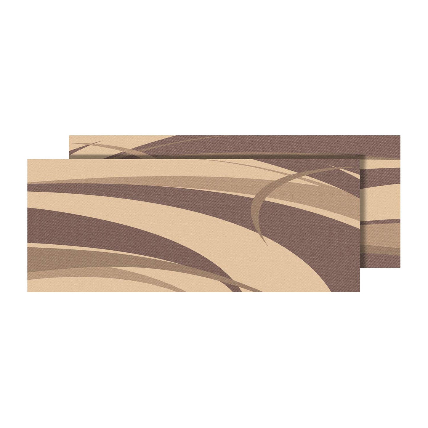 Faulkner 53010 Mat Spx Mod Swish Brn/Beige 9 X 18