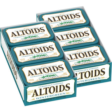 Altoids Classic Wintergreen Breath Mints, 1.76 Ounce - 6 Count (Pack Of 2)
