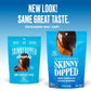 Skinnydipped Dark Chocolate Cocoa Almonds, Healthy Snack, Plant Protein, Gluten Free, 3.5 Oz Resealable Bags (Pack Of 5)