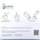 COFFEE WATER Mineral Packs for Making Water for Coffee (Makes 125 Gallons)