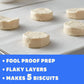 Pillsbury Flaky Layers Butter Tastin Canned Biscuits, 5 Ct, 6 oz