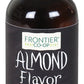 Frontier Co-op Organic Almond Extract, 2 Fl Oz Glass Jar, Sugar-free Vegan, Brown