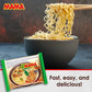 Mama Noodles Chand Clear Soup Instant Rice Noodles W/Delicious Thai Flavors, Hot & Spicy Noodles, No Trans Fat W/Fewer Calories