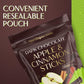 Belgian Chocolate Covered Fruit Sticks - Gourmet Covered Dried Fruit, 3.5 Oz Resealable Pouch, Non-Gmo, Perfect Treat For Chocolate Lovers (Dark Chocolate, Apple)