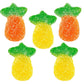 Fruidles Sour Pineapple Gummies Candy, Delicious Fruit Flavors Gummy (1 Pound)