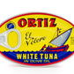 Ortiz Tuna in Olive Oil, 3.95oz Tin, Bulk Pack of 12 | Premium White Tuna, Rich Flavor, Perfect for Salads and Sandwiches