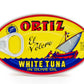 Ortiz White Tuna in Olive Oil, High in Protein, 3.95 oz Can, Pack of 8
