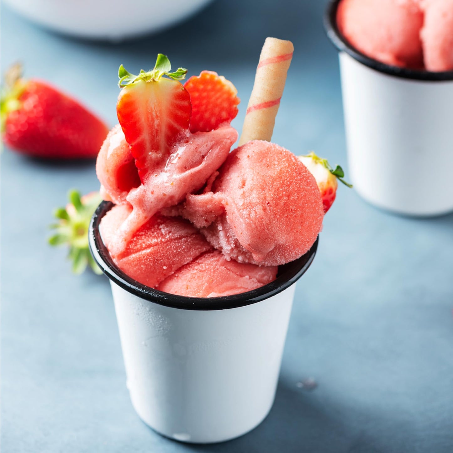 Pirouline Rolled Wafers - Strawberry - Rolled Wafer Sticks, Crme Filled Wafers, Rolled Cookies for Coffee, Tea, Ice Cream, Snack