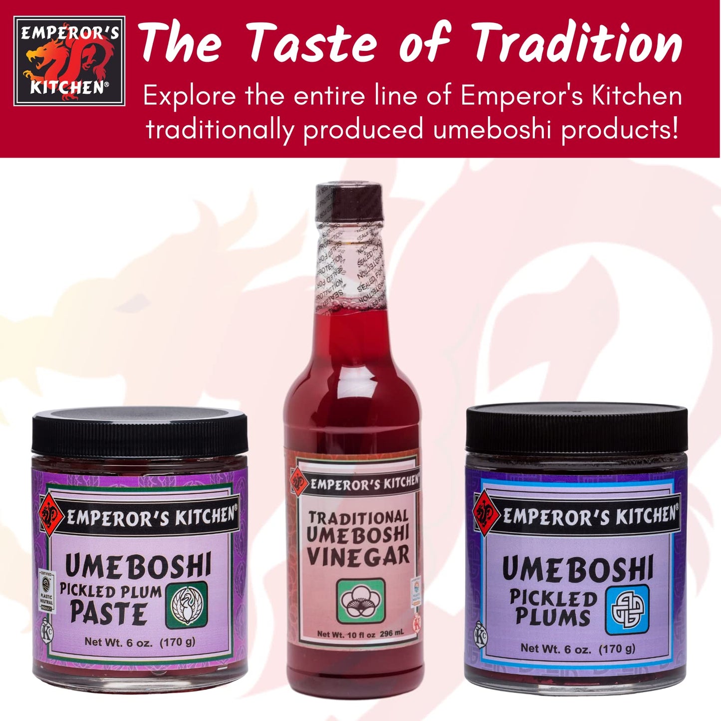 Emperor'S Kitchen Umeboshi Plum Paste - Case Of 12 - 6 Oz
