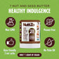 NuttZo Keto Dark Chocolate Nut Butter, Crunchy Coconut & 7 Nuts Blend, 12oz Jar (Pack of 6), Vegan, Kosher, 1g Sugar, 3g