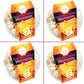 4 Pack Krunchy Melts Original Meringue Cookies | Halloween Vanilla 4-Pack | Only 90 Calories Per Serving | Fat Free, Gluten Free