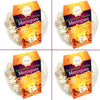 4 Pack Krunchy Melts Original Meringue Cookies | Halloween Vanilla 4-Pack | Only 90 Calories Per Serving | Fat Free, Gluten Free