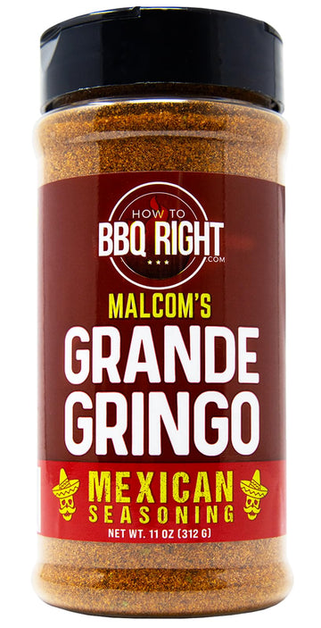 Malcom'S Seasoning Grande Gringo | Spicy Mexican Seasoning For Bbq, Grill, Tacos, Dips, Even Margaritas | 11 Ounces