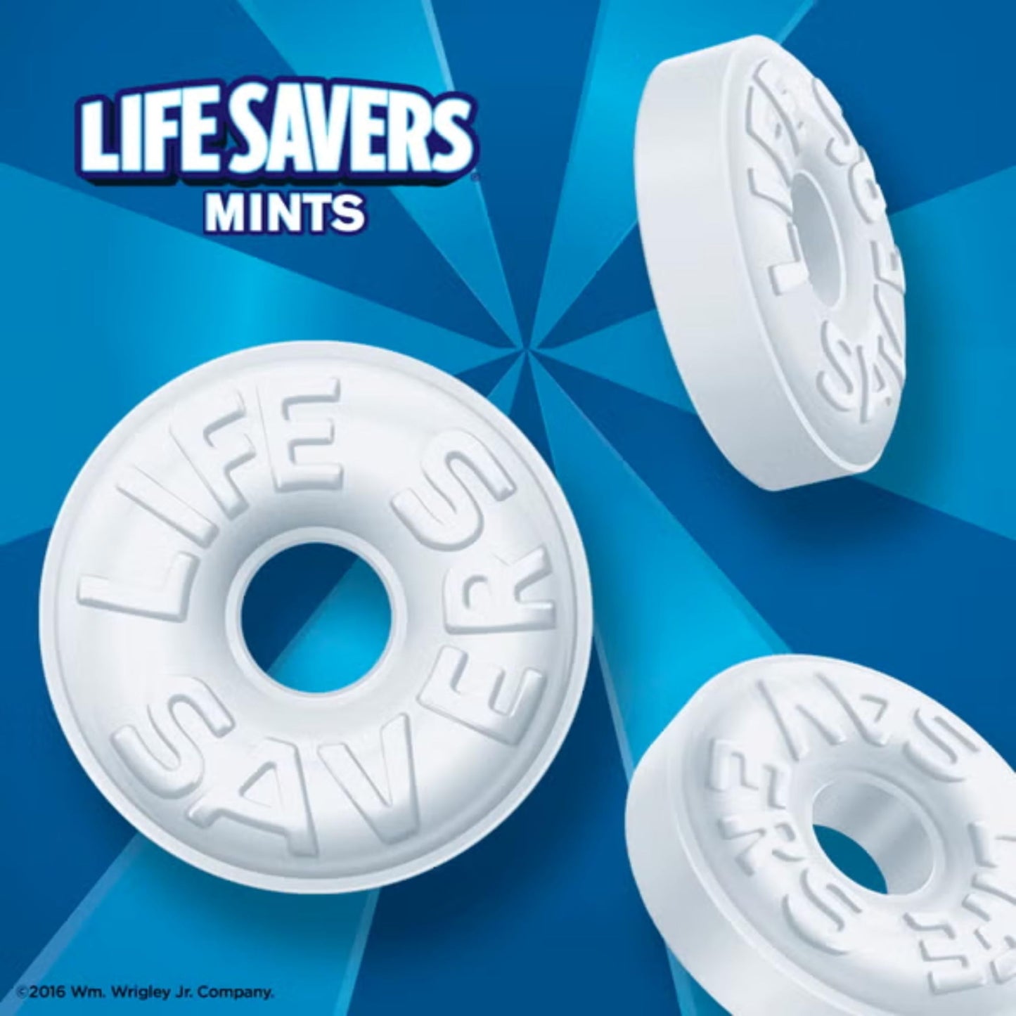 Assortit Life Savers Collab Hard Candy Sampler, 24-Oz, Wintermint & Peppermint, Individually Wrapped, Perfect for Sharing