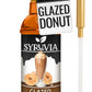 Syruvia Glazed Donut Coffee Syrup - 25.4 fl oz Premium Coffee Flavoring Syrup - Kosher Coffee Syrups, Gluten Free, No Coloring, 
