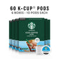 Starbucks K-Cup Coffee Pods, Medium Roast Iced Coffee Blend, 60 Pods Total, 100% Arabica, Compatible with Keurig malt-inspired