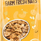 Farm Fresh Nuts Oven Roasted Salted Walnuts - 2 Pound - Vegan Friendly, Super Crunchy, All Natural, Brown