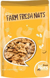 Farm Fresh Nuts Oven Roasted Salted Walnuts - 2 Pound - Vegan Friendly, Super Crunchy, All Natural, Brown