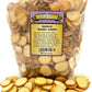 The Bulk-Priced Food Shoppe Garlic Bagel Chips, 24 oz Resealable Zip Lock Stand Up Bag