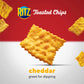 Ritz Toasted Chips Cheddar Crackers, 8.1 Oz