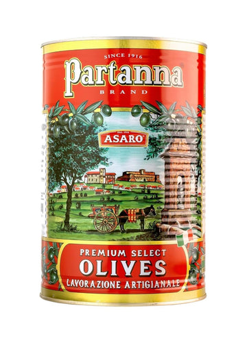 Partanna Mediterranean Pitted Olive Mix - Authentic Sicilian - Product Of Italy - Savory, Rich and Bold Flavors - Premium Handpi