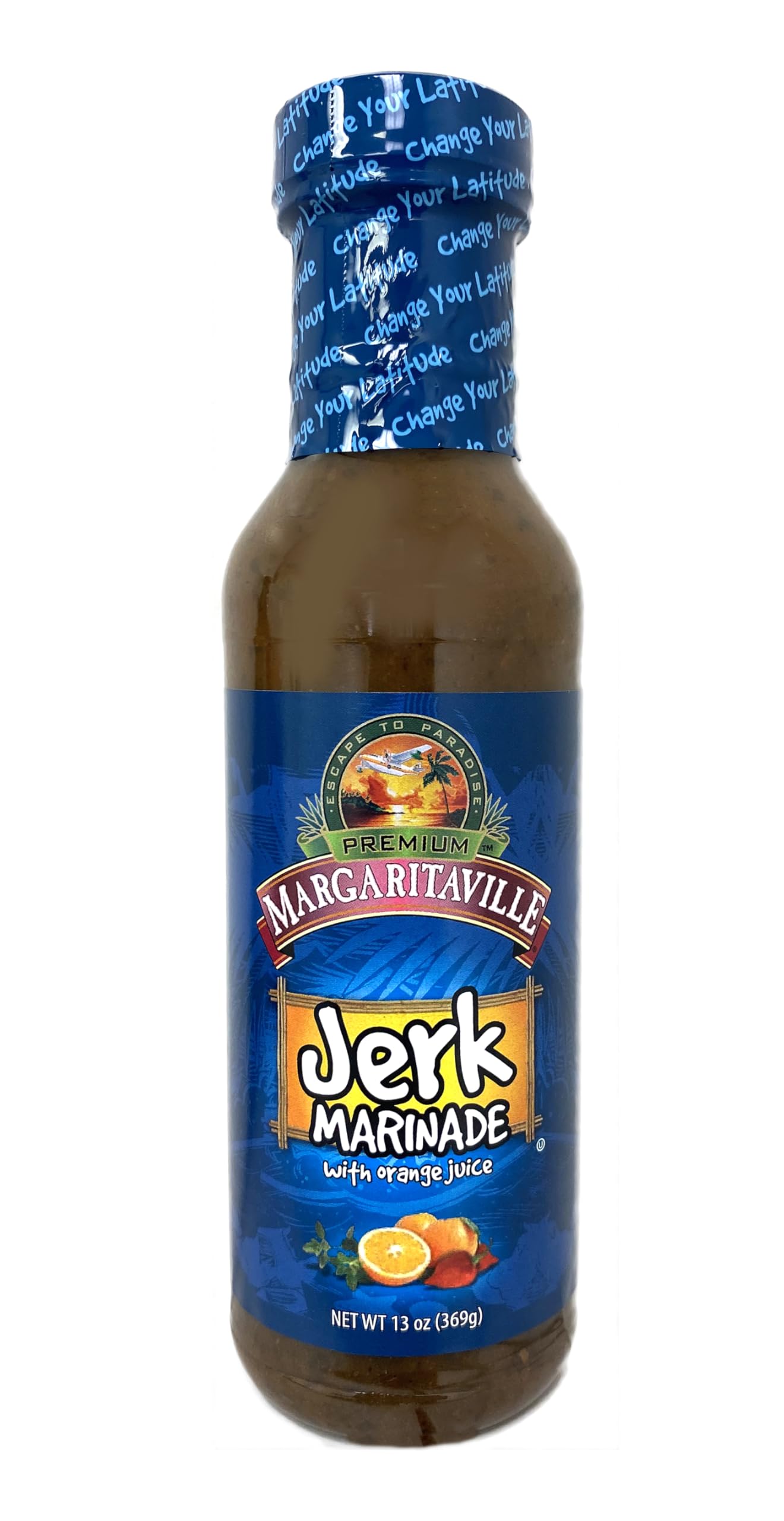 Margaritaville Jerk Marinade Sauce  13 Ounce (Pack of 6)