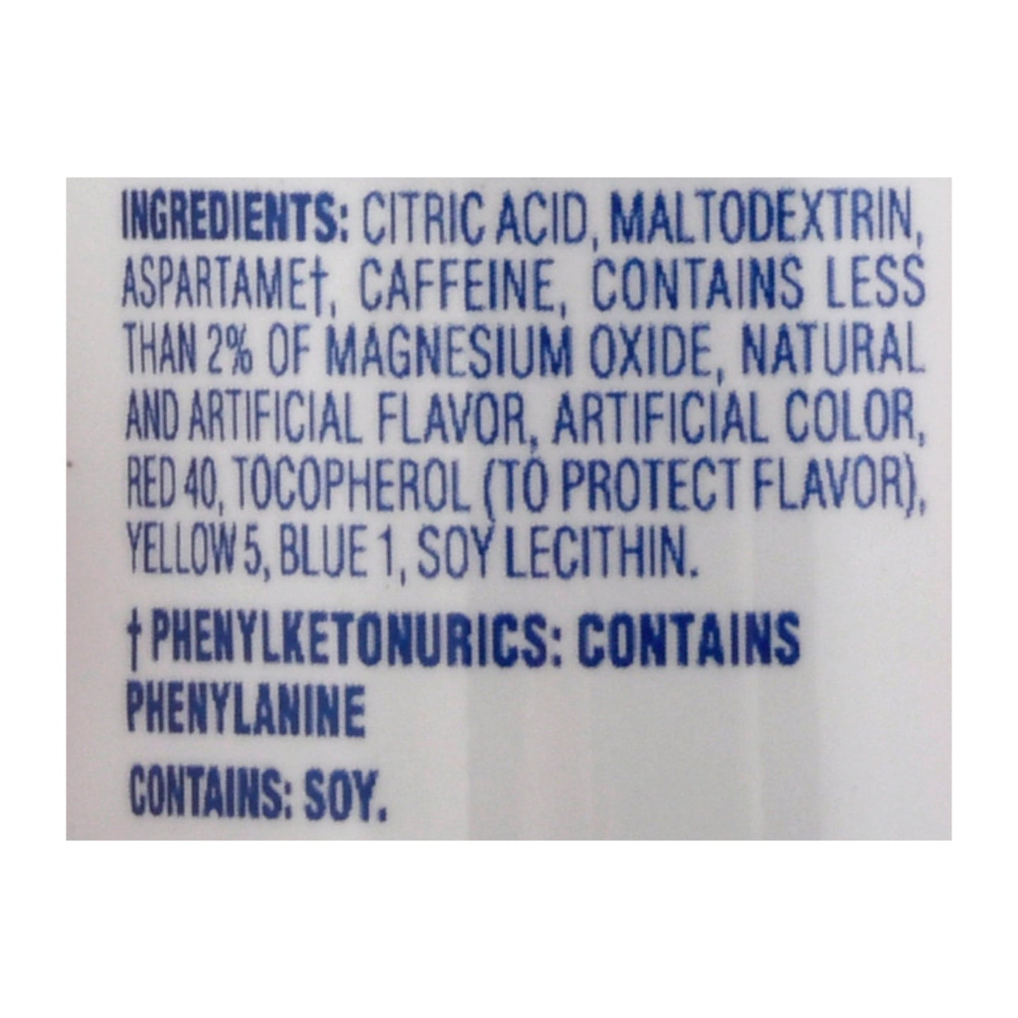 Crystal Light Sugar-Free Energy Drink Mix, Wild Strawberry, 2.53 oz (Pack of 12)