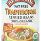 Bearitos Organic Fat Free Traditonal Refried Beans, 16-Ounce (Pack Of 6)