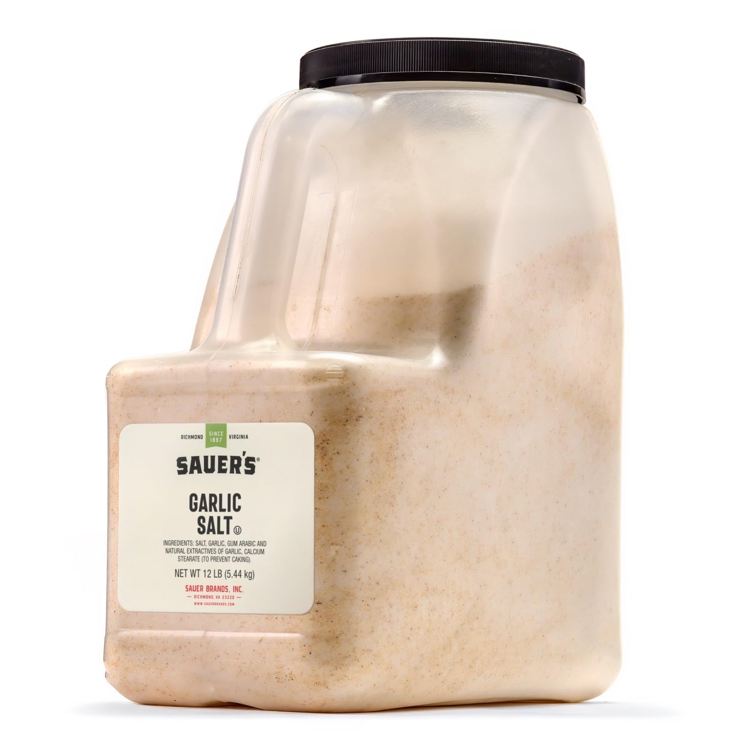 Sauers Garlic Salt  12 Pound (Pack of 1)