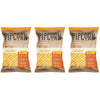 Pipcorn Heirloom Crunchies - Cheddar (3 Pack of 7oz Bags) - Organic Cheese, Baked not Fried, No Artificial Anything, Non-GMO Hei