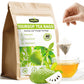 HIIHONE Soursop Leaf Herbal Tea - Caffeine & Sugar Free, 40 Teabags, 40 Count