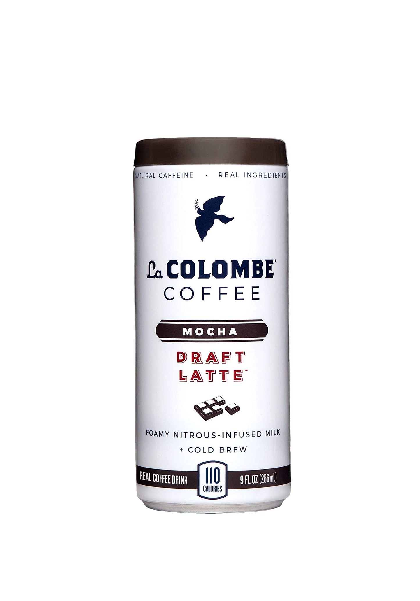 La Colombe Mocha Draft Latte - 9 Fl Oz - Cold-Pressed Espresso and Frothed Milk + Dark Chocolate - Made With Real Ingredients - Grab And Go Coffee