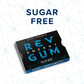 Rev Gum Caffeine Energy Gum | Extra Strength 100mg of Caffeine per Gem | Polar Mint Sugar Free Caffeine Gum - Low Calorie Chews to Help You Stay Alert  Awake and Focused - Mint Chewing Gum - 12 Packs