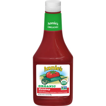 Annie's Organic Ketchup, Gluten Free, Certified USDA Organic, 24 oz