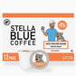 Stella Blue Coffee Pods, Miss Peaches Blend, Medium Roast, 100% Arabica, 12 Recyclable K Cup Compatible Pods