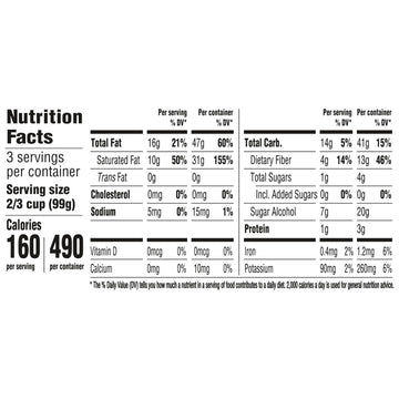 So Delicious Dairy Free Coconut Milk Frozen Dessert, Vanilla Bean, No Sugar Added, Vegan, Non-GMO Project Verified, 1 Pint