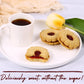 Sugar Free Cookies By Sterns Bakery | [10 Count] Strawberry Filled Linzer Tart Cookies | Sugar Free Cookies And Snacks For Diabe