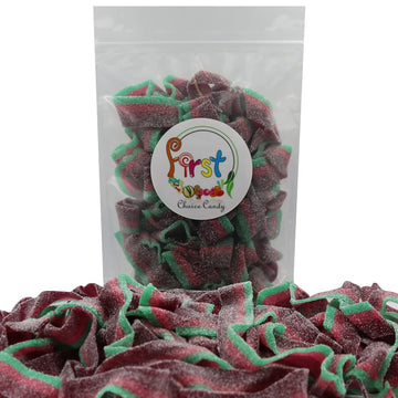 Variety Color Sour Gummy Belts (Watermelon, 1.5 Lb)
