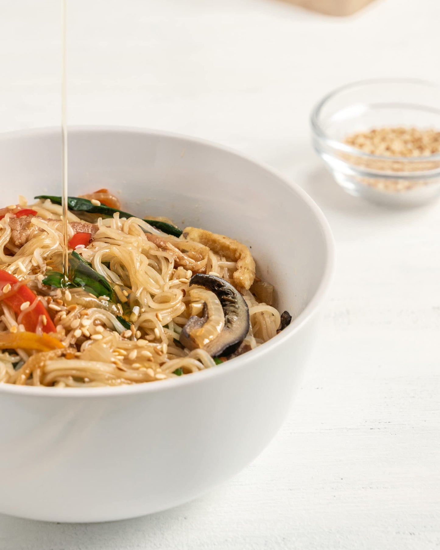 SEMPIO Glass Noodles, Dangmyun - Gluten-Free, Pasta Alternative, Sweet Potato Vermicelli, Ideal for Korean Food, Japchae, Galbit