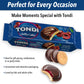 Tondi Variety 6 Pack European Biscuits, Jaffa Cakes 2 Orange Filling, 2 Strawberry Filling And 2 Cherry Filling 137G/Each