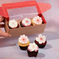 Ephlyn 54Pcs Edible Cherry Blossom Cake Decoration Spring Flowers Cupcake Toppers Wafer Paper Flowers Cake Decoration Wedding Bi