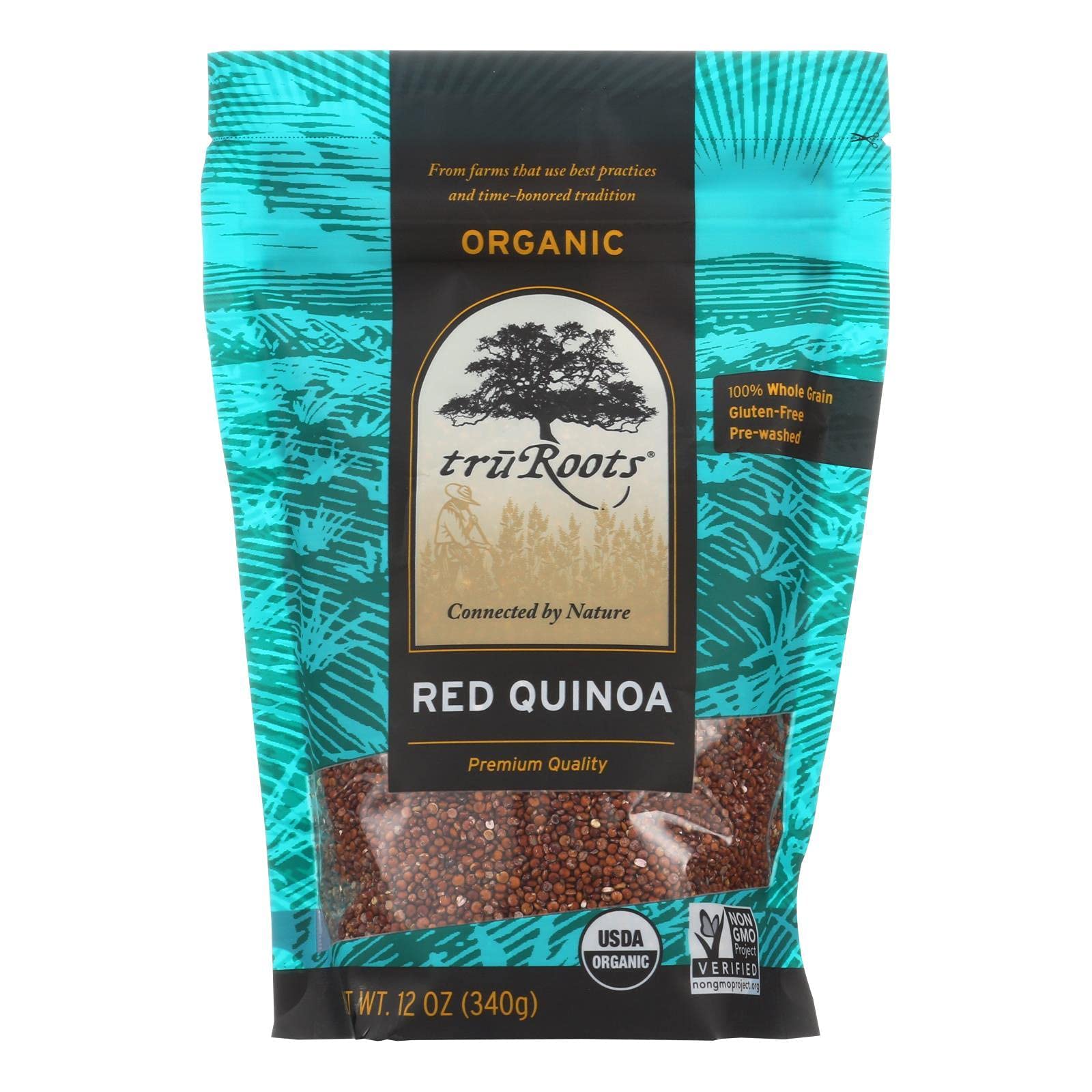 Organic Red Quinoa 12 Ounces (Case Of 6)