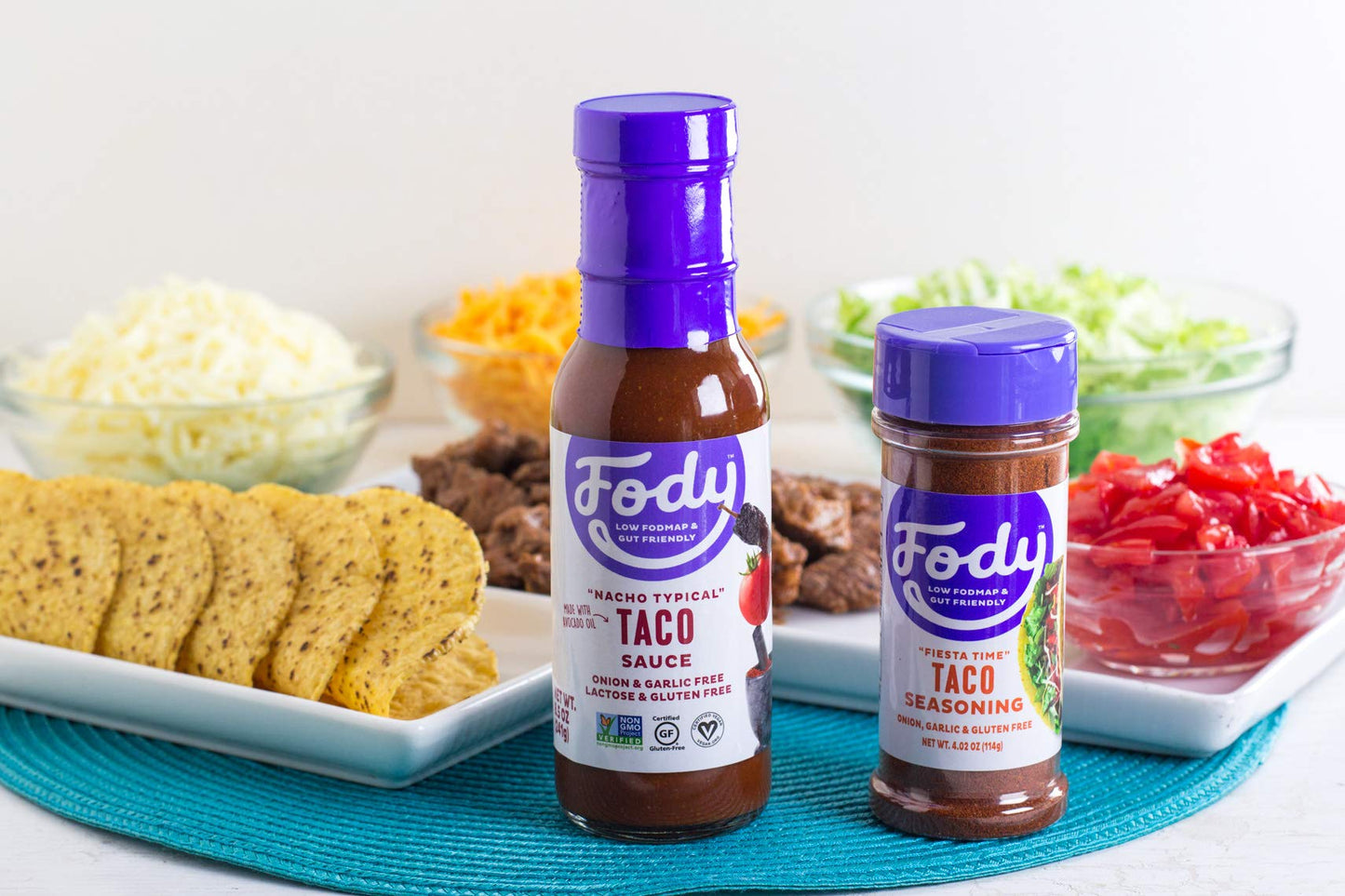 Fody Nacho Typical Taco Sauce, 8.5 Ounce, Gluten-Free, Pack of 1