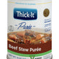 Thick-It Pureed Beef Stew (IDDSI)  Made with Real Beef & Vegetables  Savory Flavor  Digestible Swallowing Aid  Simple-to-Use  15 oz Can (12 Pack)