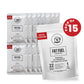 Keto Meal Replacement Coffee Packets with MCT Oils  Coconut Oil  Grass-Fed Butter  and Redmond Real Salt - Organic Instant Coffee by Fat Fuel Company (15 Servings)