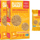 Allergy Smart Crunchy Vegan Cookies - Gluten Free, Nut Free, Egg Free, Soy Free, Dairy Free - 10 (1oz) 2 Packs