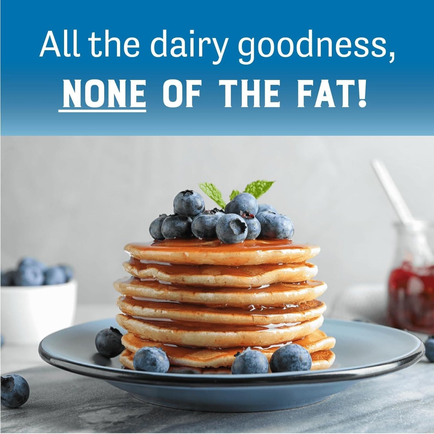 Judees Non-Fat Milk Powder - 100% Non-GMO, Keto-Friendly, rBST  -Free, Gluten-Free, 5 lb