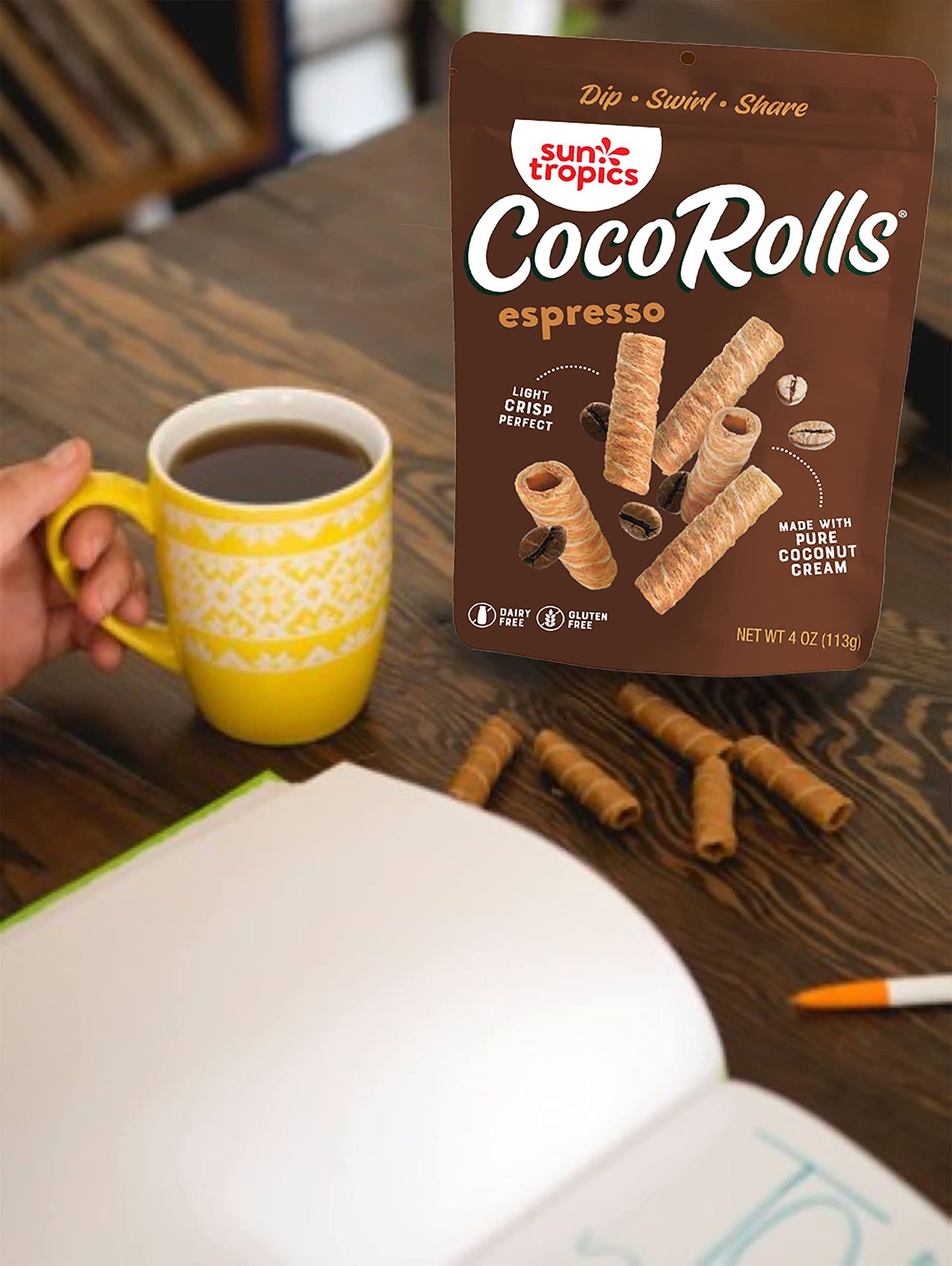Sun Tropics CocoRolls Espresso