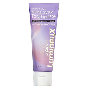 Lumineux Sensitivity Toothpaste - Fluoride Free, Certified Non-Toxic - No Artificial Flavors, Colors, Sls Free, Dentist Formulat