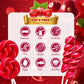 ZOFIA SWEET Suckers Lollipop, 32 Count, Red and White Twist and Swirl, Allergy Friendly, Natural Dyes and Flavors, Model HLWQYT-N-RW